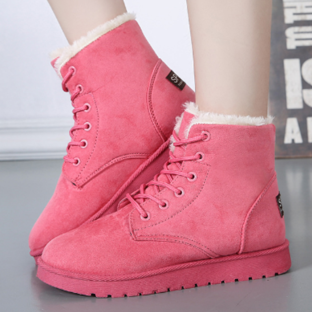 CMF Women Orthopedic Winter Boots Arch-support Super Warm Short Plush Non-slip Ankle