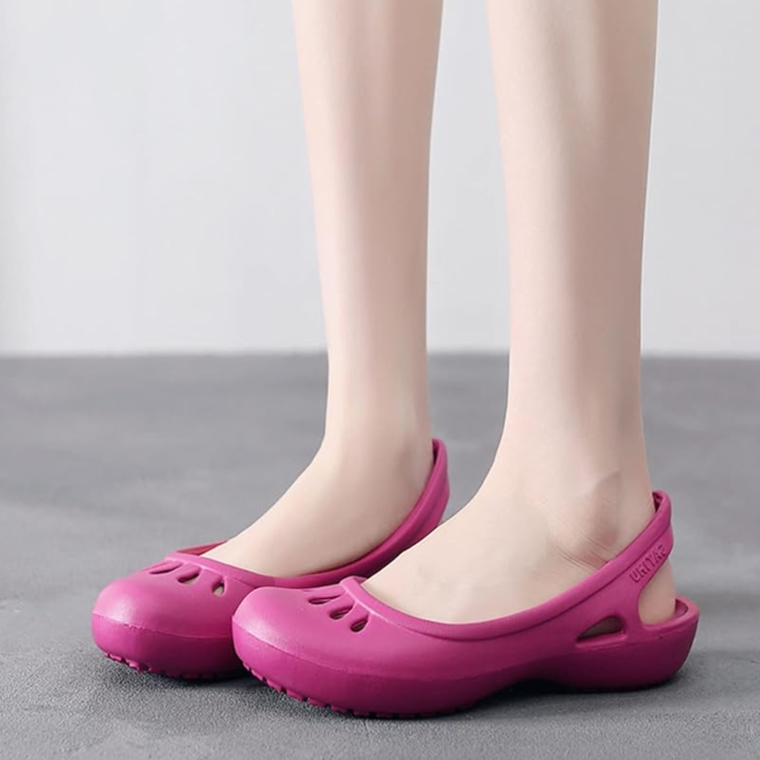 CMF Women Sandals Arch-support Comfortable Summer EVA Beach Slingback Summer Clogs