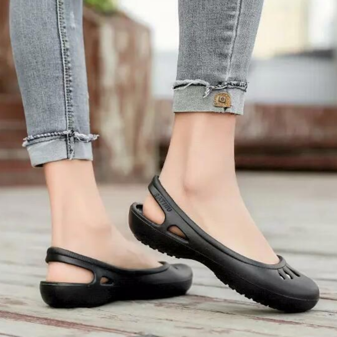 CMF Women Sandals Arch-support Comfortable Summer EVA Beach Slingback Summer Clogs