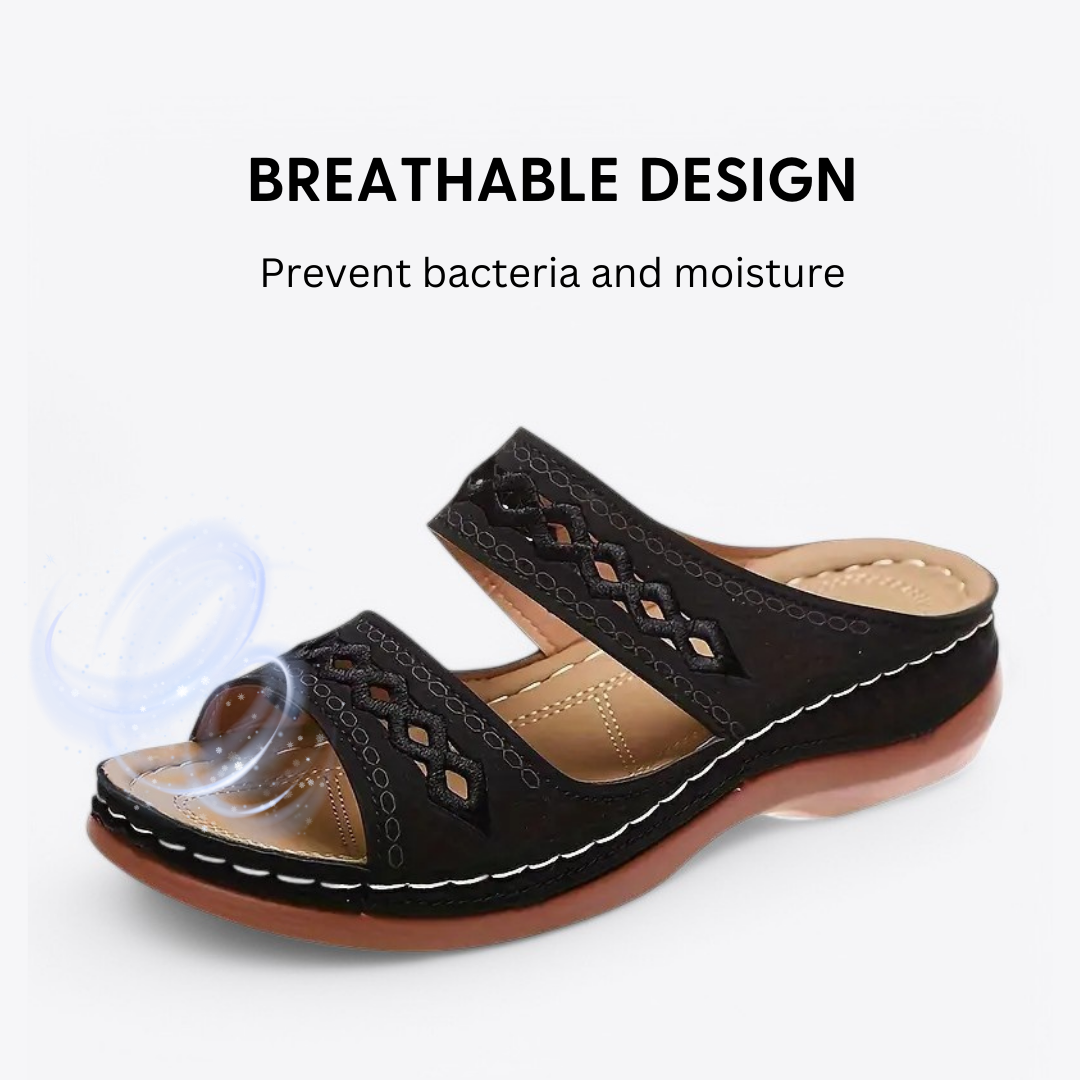 CMF Women Orthopedic Slippers Arch-support Ventilated Open Toe Casual Summer Sandals