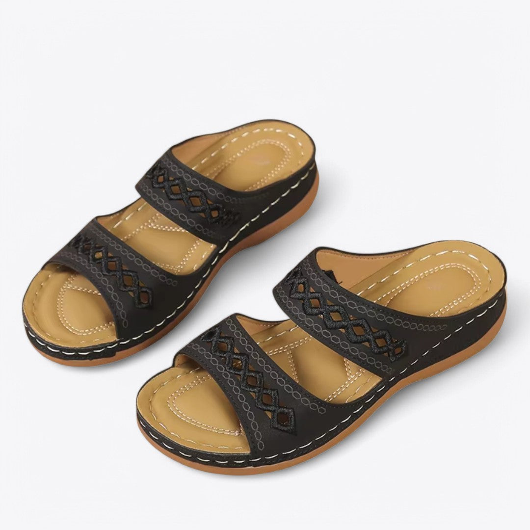 CMF Women Orthopedic Slippers Arch-support Ventilated Open Toe Casual Summer Sandals