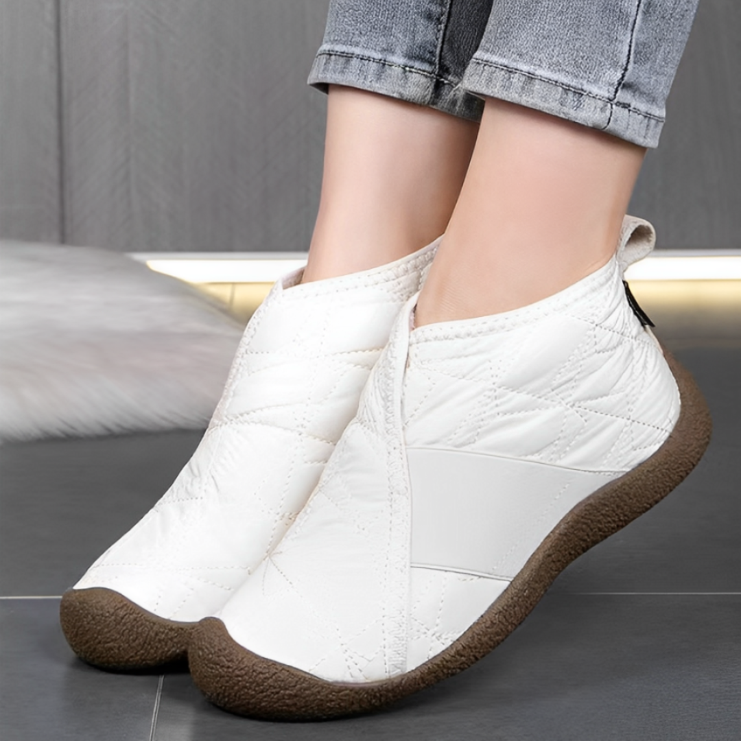 CMF Women Orthopedic Boots Warm Plush Waterproof Ankle Anti-slip Winter Snow Walking