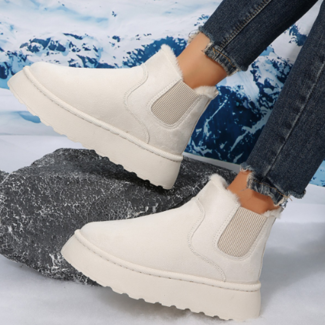 CMF Women Orthopedic Snow Boots Arch-support Soft Warm Plush Non-slip Fashion Style