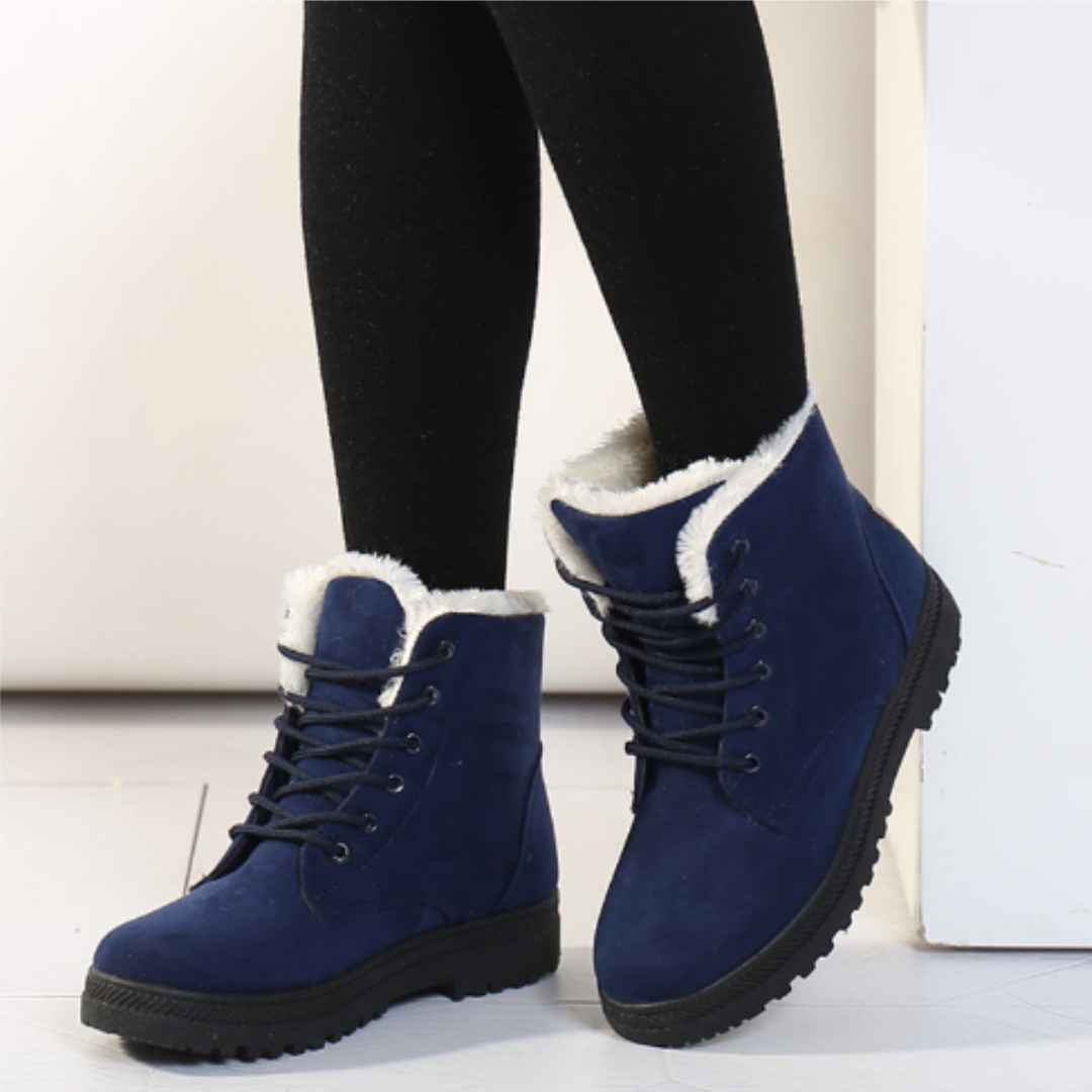 CMF Women Orthopedic Ankle Boots Soft Warm Velvet Suede Supportive Trendy Design