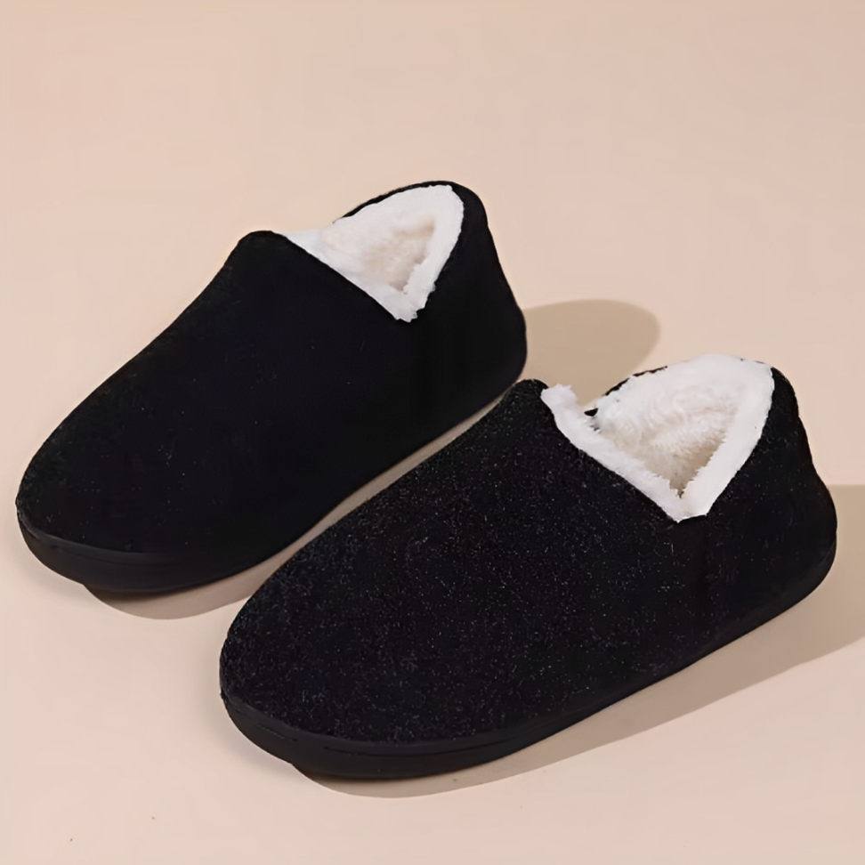 CMF Women Indoor Slippers Comfortable Warm Fur Lining Anti-skid Outdoor Winter Walking Boots