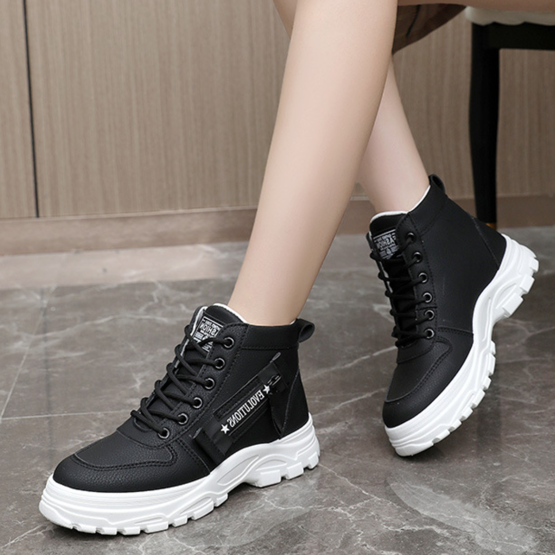 CMF Women Orthopedic Boots Arch-support Waterproof Fluffy Warm Fur Non-slip New Design