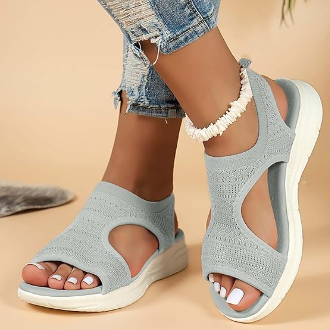 CMF Women Orthopedic Sandals Breathable Arch-support Open-toe Mesh Leisure Summer