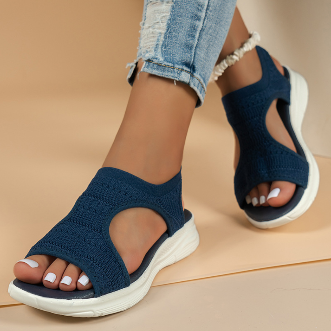 CMF Women Orthopedic Sandals Breathable Arch-support Open-toe Mesh Leisure Summer