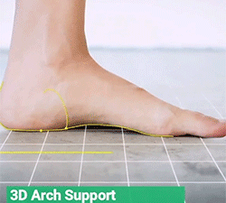 CMF Women Orthopedic Shoes Breathable Arch-Support Modern Leather Lining Style