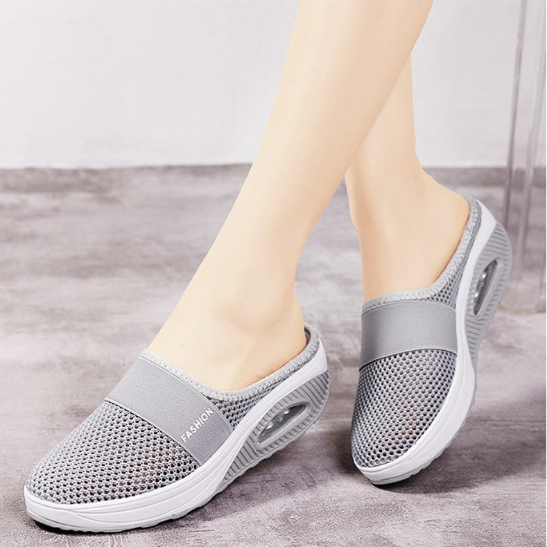 CMF Women Orthopedic Shoes Vintage Breathable Anti-slip Casual Diabetic Shoes