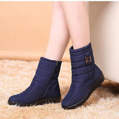 CMF Women Arch Support Boots Warm Fur Water-resistant Winter Footwear