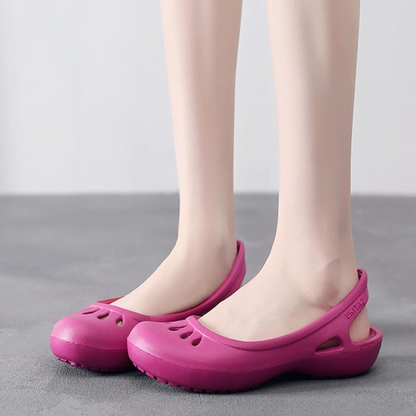 CMF Women Sandals Arch-support Comfortable Summer EVA Beach Slingback Summer Clogs