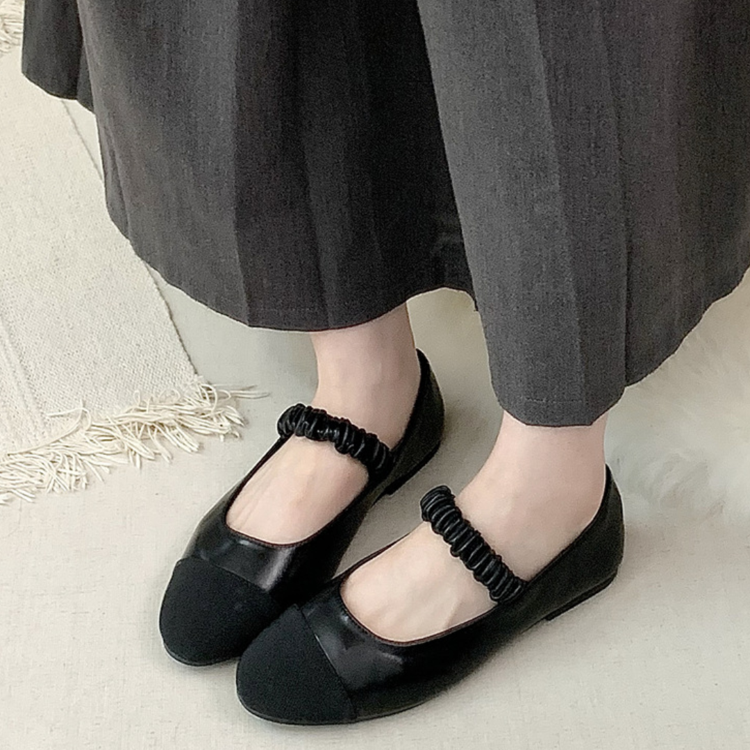 CMF Women Dress Shoes Mary Jane Comfortable Elastic Strap Non-slip Mic Comofeet CMF Women Dress Shoes Mary Jane Comfortable Elastic Strap Non-slip Mic Comofeet