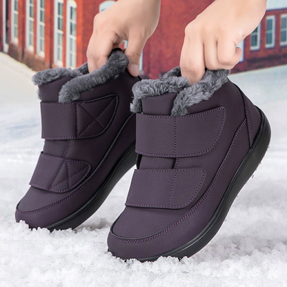 CMF Women Orthopedic Boots Winter Warm Comfy Arch-support Waterproof Non-slip Walking