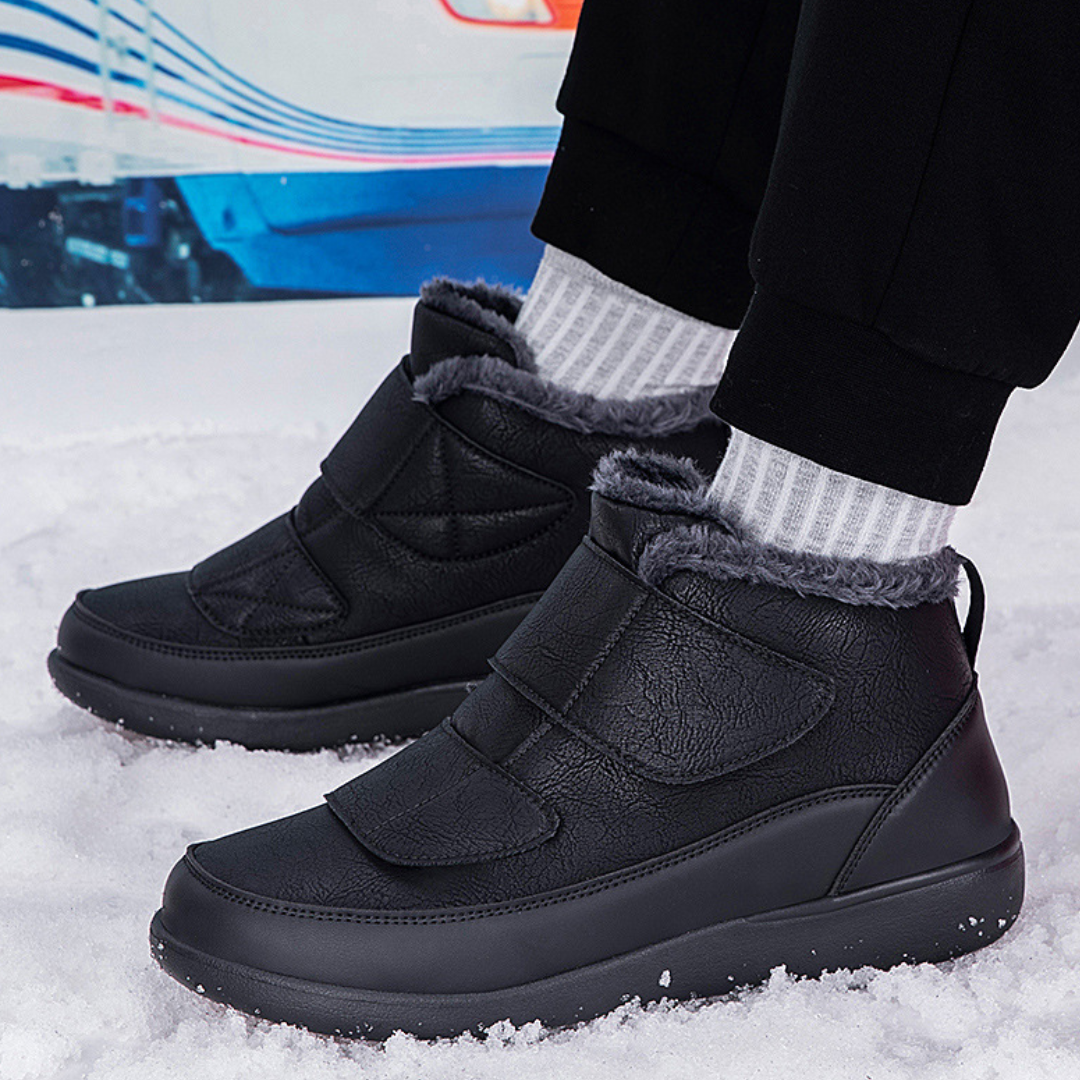 CMF Women Orthopedic Boots Winter Warm Comfy Arch-support Waterproof Non-slip Walking