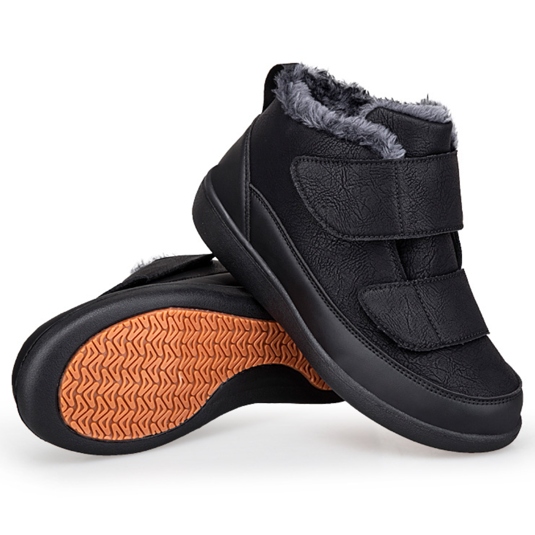 CMF Women Orthopedic Boots Winter Warm Comfy Arch-support Waterproof Non-slip Walking