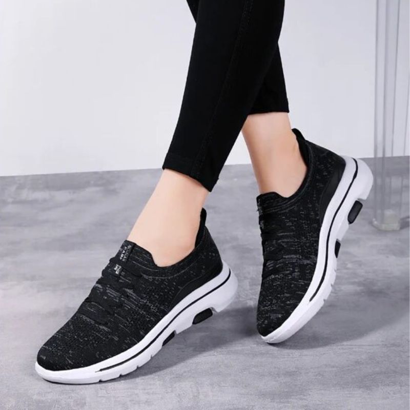 CMF Women Orthopedic Sneakers Mesh Lace-up Sweat-absorbent Sports Shoes