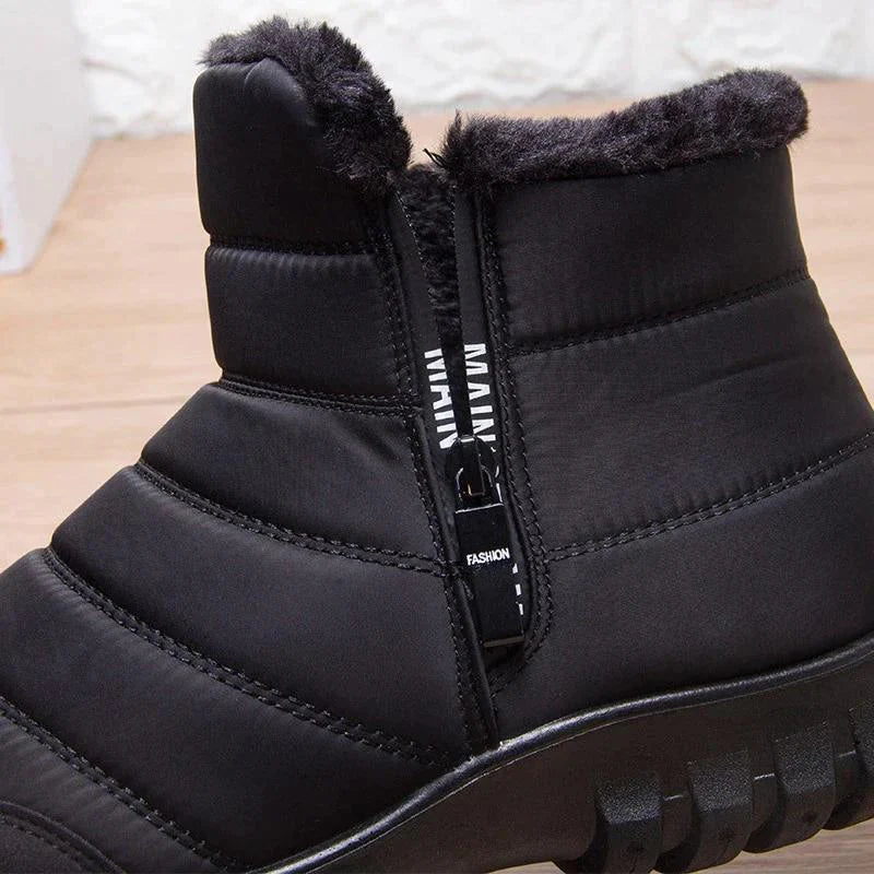 CMF Fur Ankle WaterProof Boots Orthopedic Shoes For Women Trendy Winter 2023