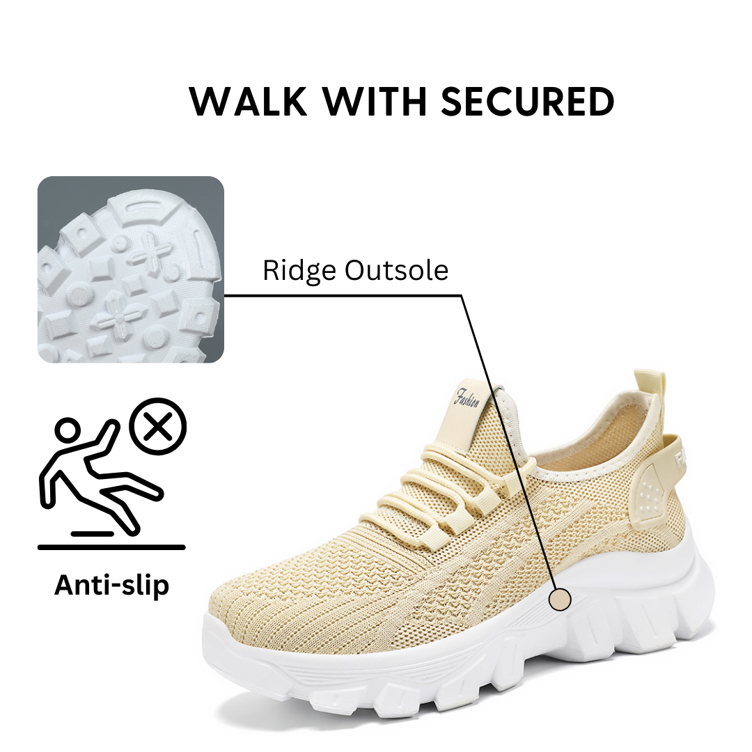 CMF Women Orthopedic Shoes Breathable Arch-support Mesh All-day Standing Comfort Summer Walking