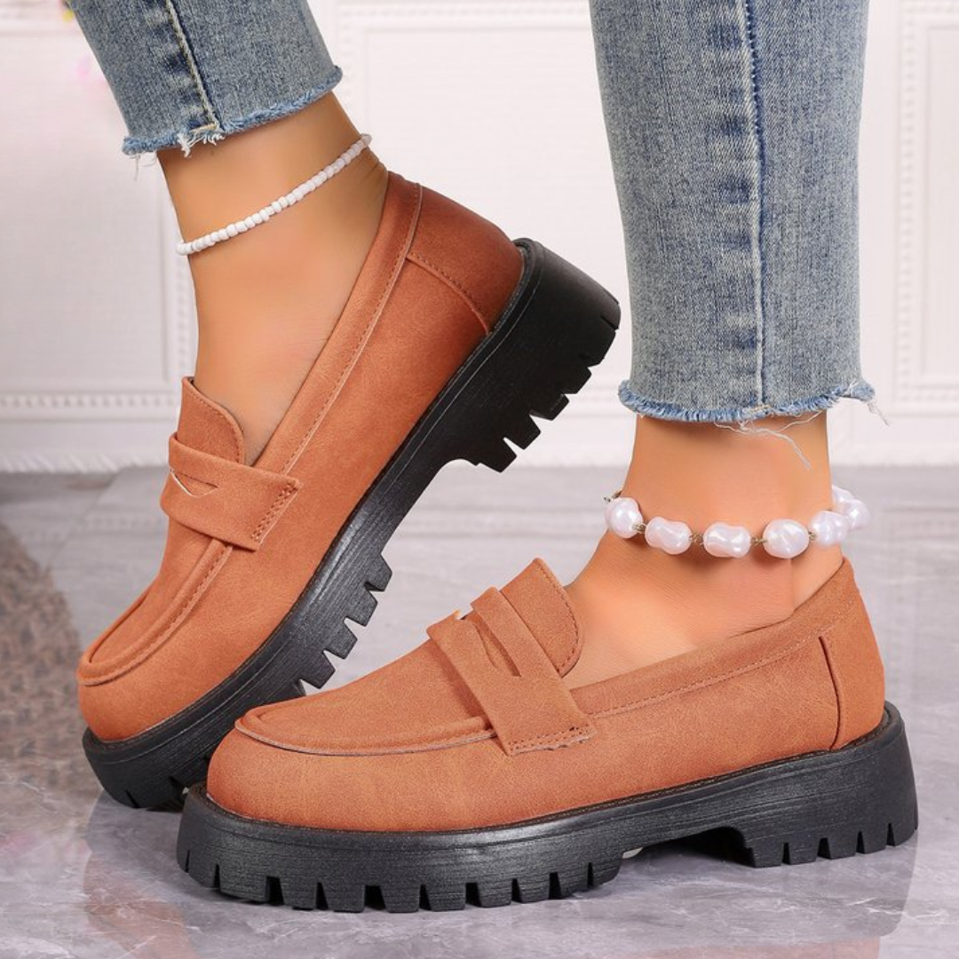 supportive women's dress shoes CMF Women Orthopedic Shoes Comfortable Arch-support Suede Light Casual – Comofeet
