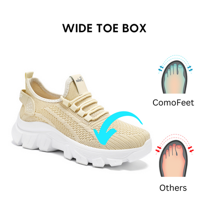 CMF Women Orthopedic Shoes Breathable Arch-support Mesh All-day Standing Comfort Summer Walking